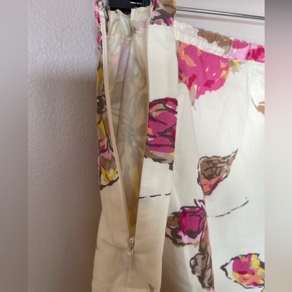 J. Jill Y2K Spring Butterfly Print Skirt Size Petite Small - Picture 4 of 8